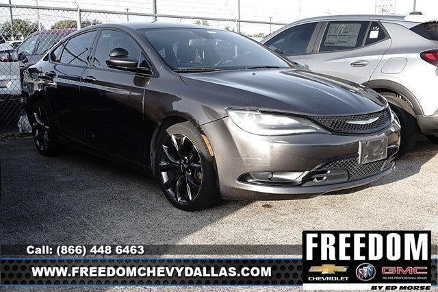 2016 Chrysler 200 S in Gray — front three-quarter view