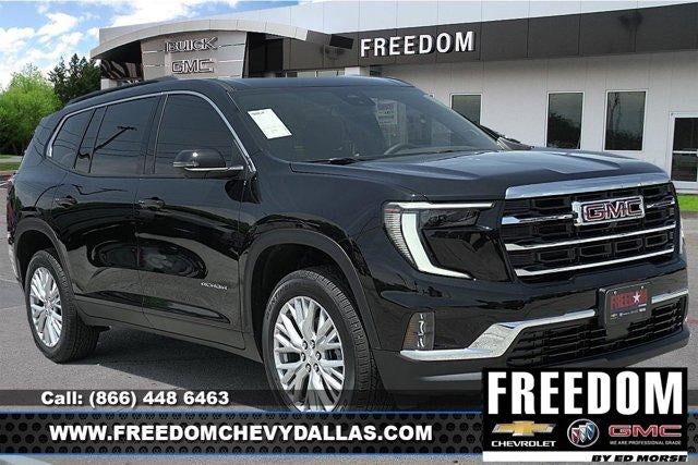 2025 GMC Acadia Elevation in Ebony Twilight Metallic — front three-quarter view