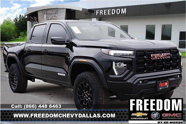 2026 GMC Canyon Elevation in Onyx Black — front three-quarter view