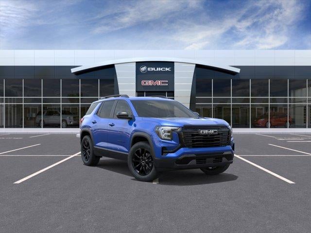 2027 GMC Terrain FWD Elevation in Rapids Metallic — front three-quarter view