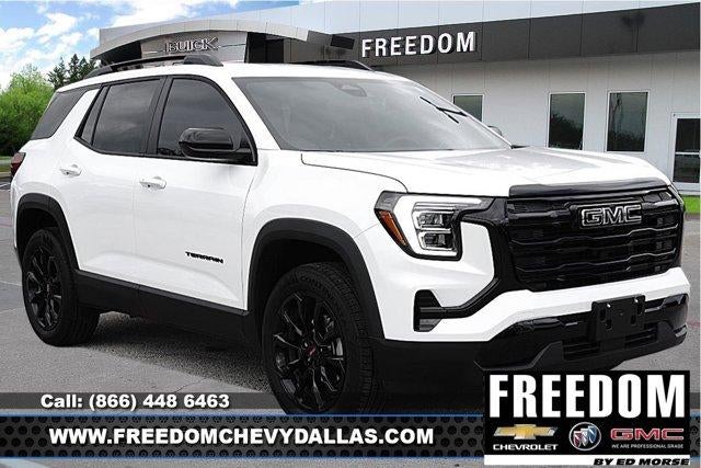 2026 GMC Terrain Elevation in Summit White — front three-quarter view