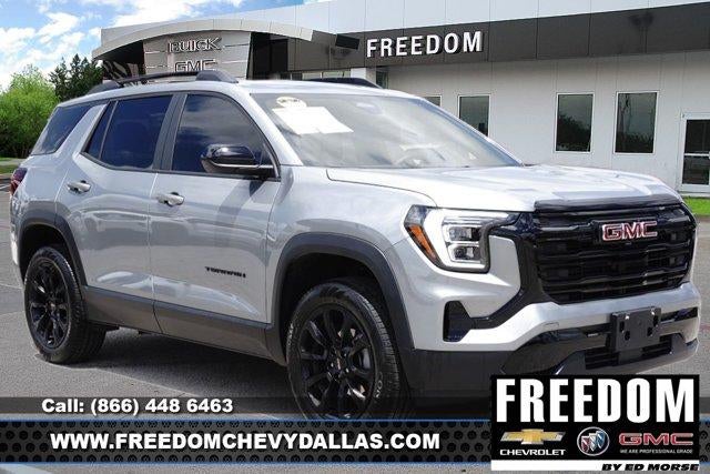 2026 GMC Terrain Elevation in Sterling Metallic — front three-quarter view