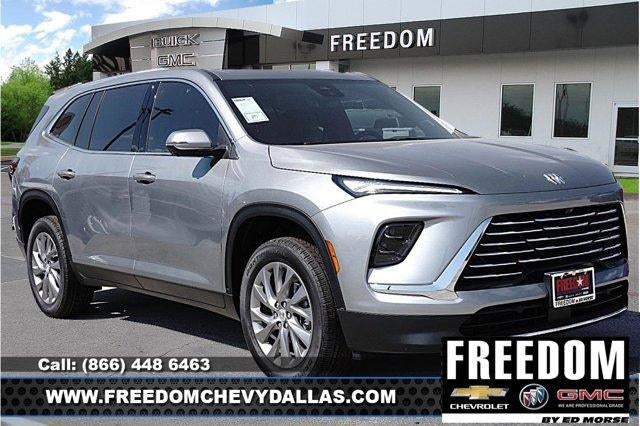 2026 Buick Enclave Preferred in Moonstone Gray Metallic — front three-quarter view