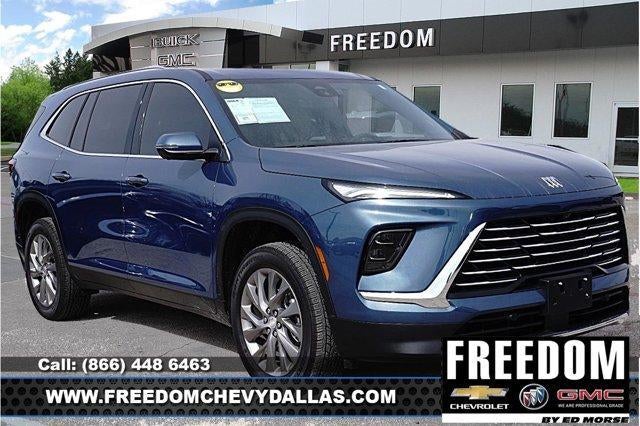 2026 Buick Enclave Preferred in Ocean Blue Metallic — front three-quarter view