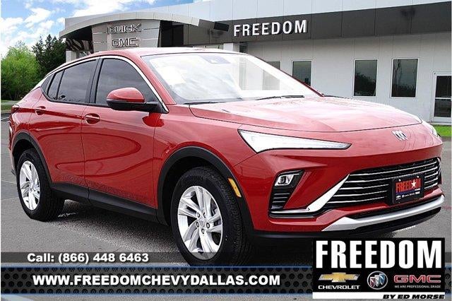 2026 Buick Envista Preferred in Brilliant Red — front three-quarter view