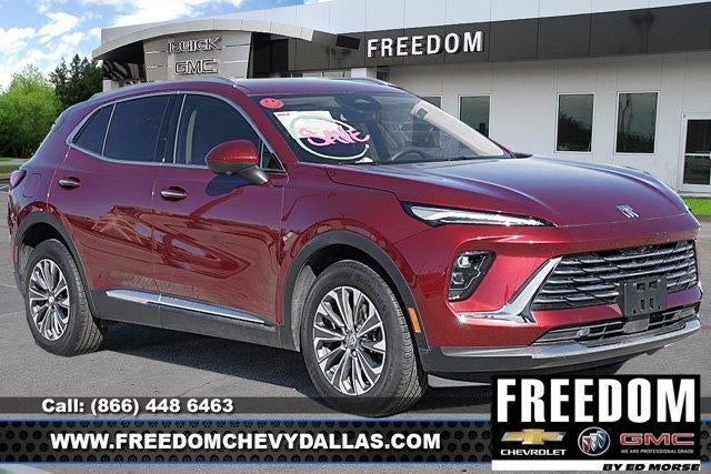 2024 Buick Envision Preferred in Cinnabar Metallic — front three-quarter view